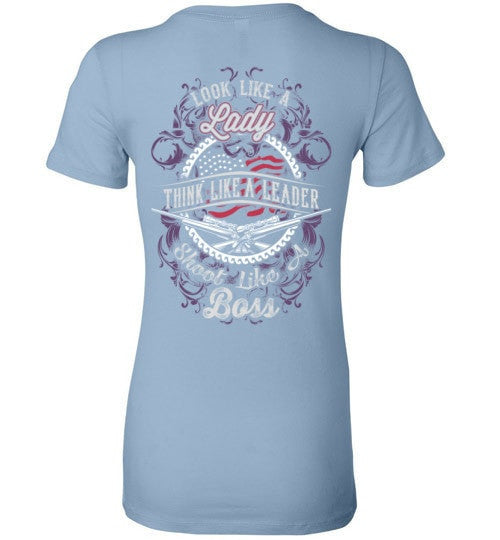 LOOK LIKE A LADY, SHOOT LIKE A BOSS