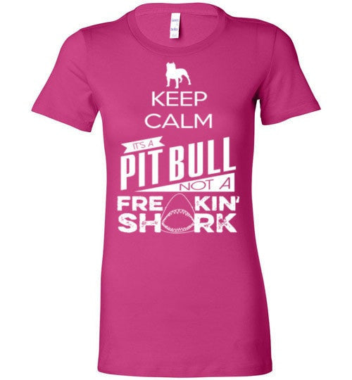 IT'S A PIT BULL NOT A FREAKING SHARK