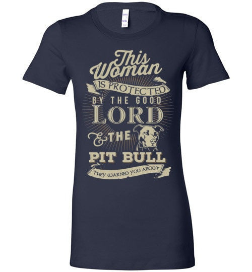 THIS WOMAN IS PROTECTED BY THE GOOD LORD