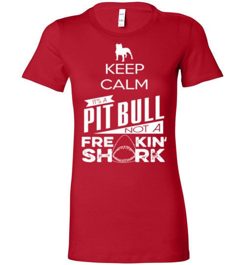 IT'S A PIT BULL NOT A FREAKING SHARK