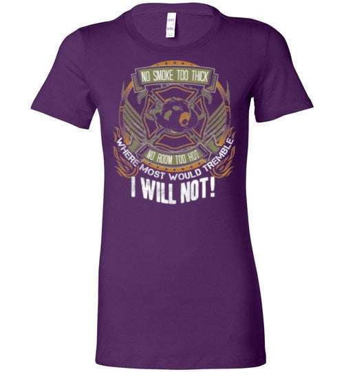 WHERE MOST PEOPLE WOULD TREMBLE, I WILL NOT