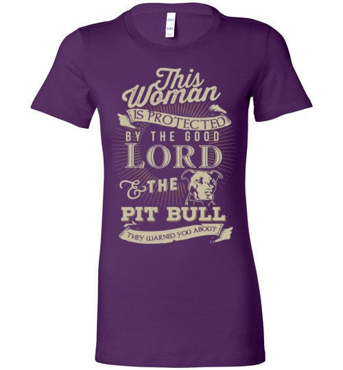 THIS WOMAN IS PROTECTED BY THE GOOD LORD