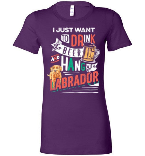 ME, MY BEER AND MY LABRADOR