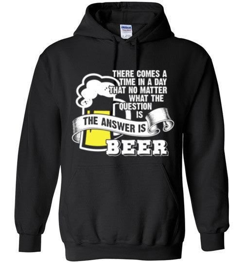 THE ANSWER IS BEER