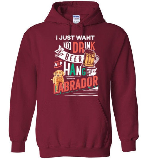 ME, MY BEER AND MY LABRADOR