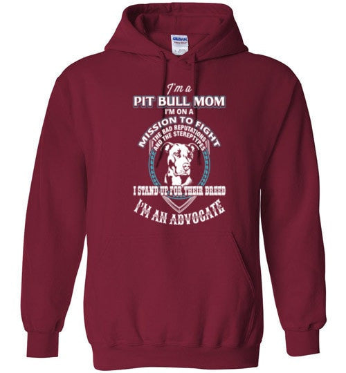 I'M AN ADVOCATE PIT BULL MOM