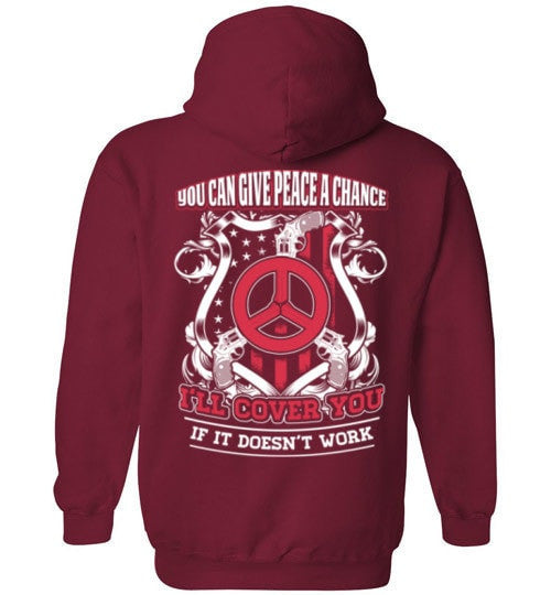 YOU CAN GIVE PEACE A CHANCE I'LL COVER YOU