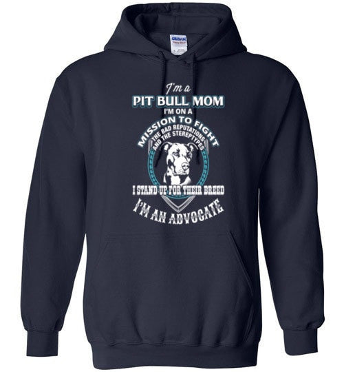 I'M AN ADVOCATE PIT BULL MOM