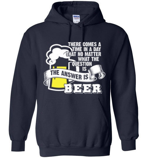 THE ANSWER IS BEER
