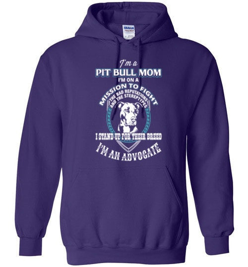 I'M AN ADVOCATE PIT BULL MOM