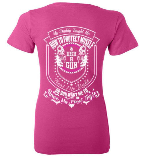 MY DADDY TAUGHT ME HOW TO DEFEND MYSELF