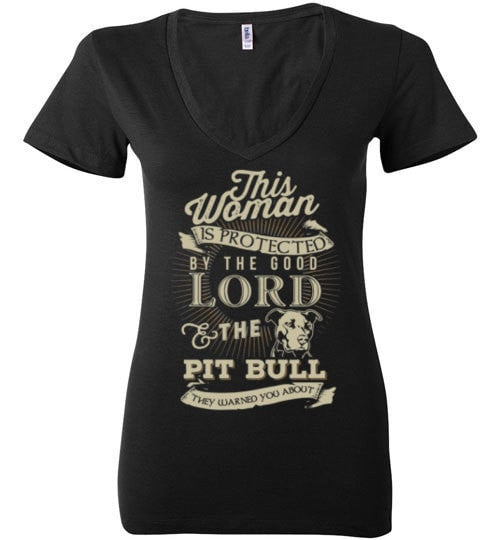 THIS WOMAN IS PROTECTED BY THE GOOD LORD