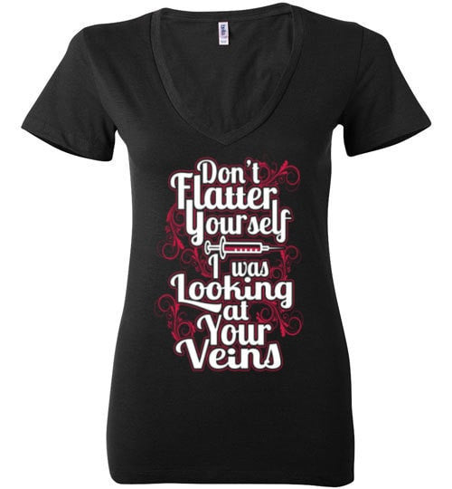 I WAS LOOKING AT YOUR VEINS