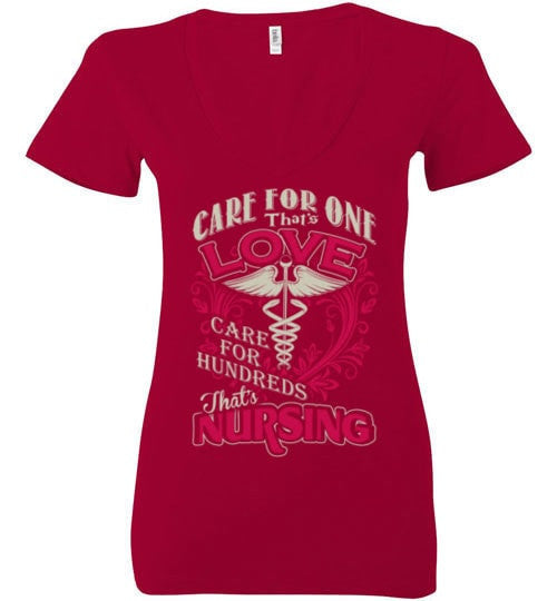 CARE FOR HUNDREDS THAT'S NURSING