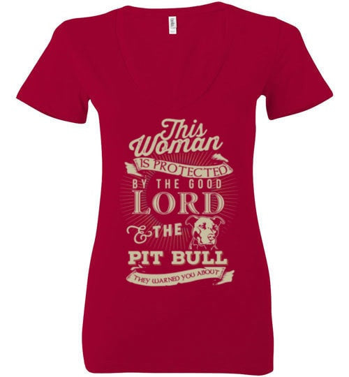 THIS WOMAN IS PROTECTED BY THE GOOD LORD