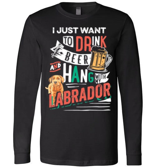 ME, MY BEER AND MY LABRADOR