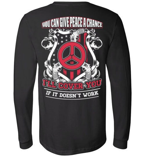 YOU CAN GIVE PEACE A CHANCE I'LL COVER YOU