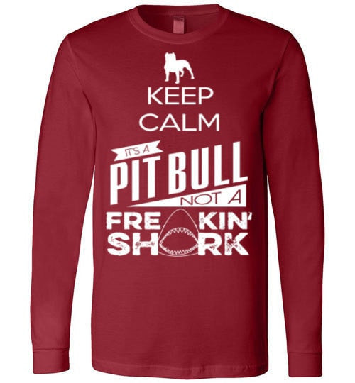 IT'S A PIT BULL NOT A FREAKING SHARK