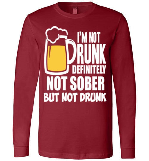 DEFINETIVELY NOT SOBER BUT NOT DRUNK