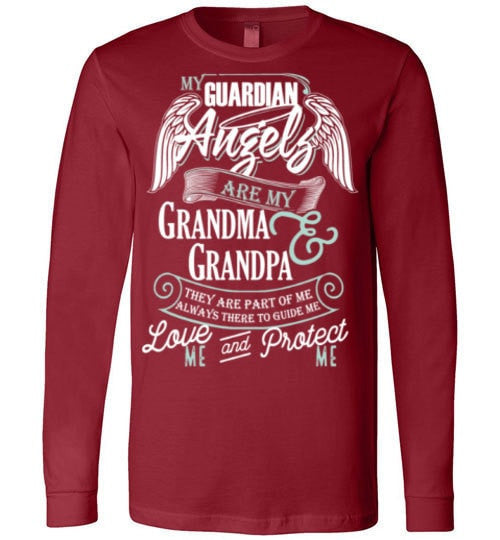 MY GUARDIAN ANGELS ARE MY GRANDMA & GRANDPA