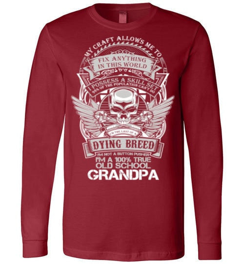 I'M A 100% TRUE OLD SCHOOL GRANDPA