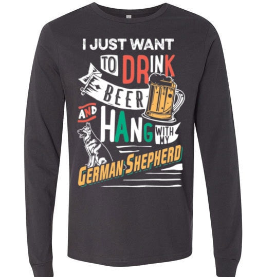 ME, MY BEER AND MY GERMAN SHEPHERD