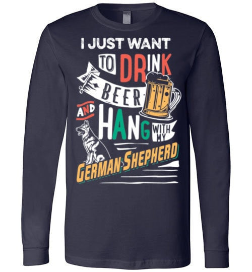 ME, MY BEER AND MY GERMAN SHEPHERD