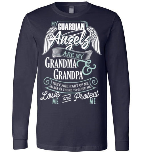 MY GUARDIAN ANGELS ARE MY GRANDMA & GRANDPA