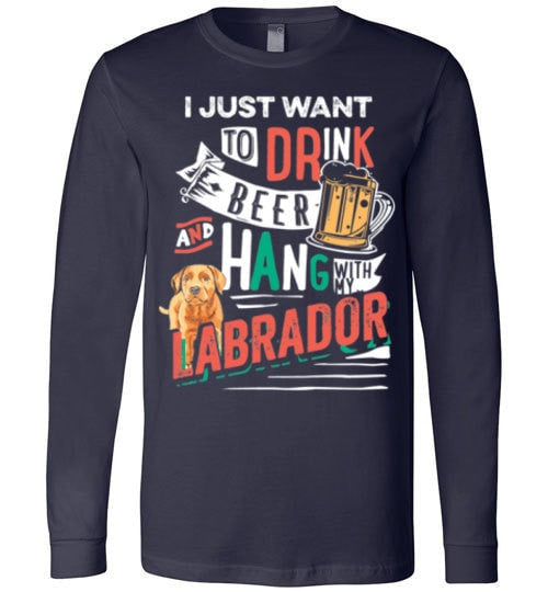 ME, MY BEER AND MY LABRADOR