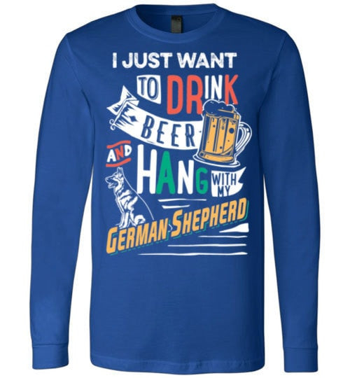 ME, MY BEER AND MY GERMAN SHEPHERD