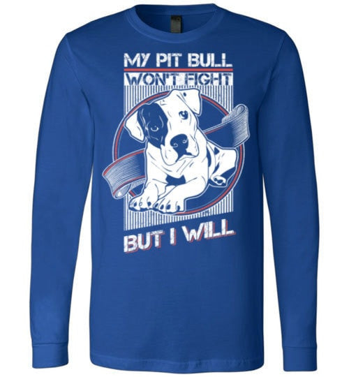 MY PIT BULL WON'T FIGHT