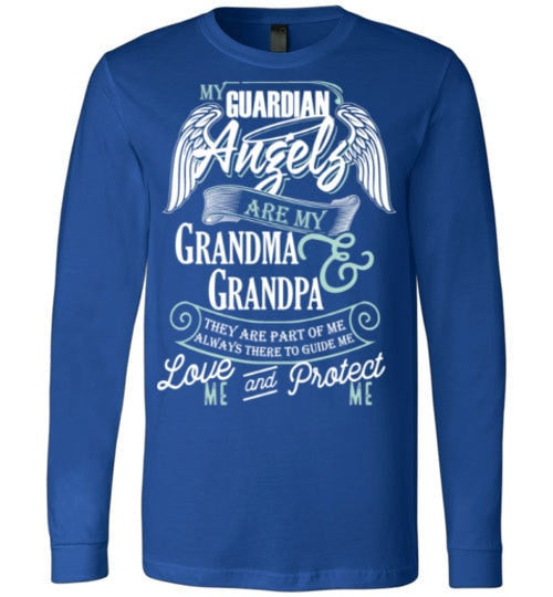 MY GUARDIAN ANGELS ARE MY GRANDMA & GRANDPA