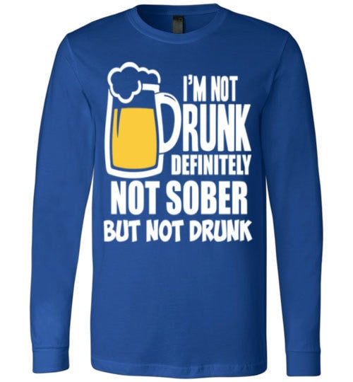 DEFINETIVELY NOT SOBER BUT NOT DRUNK