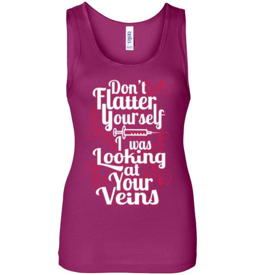 I WAS LOOKING AT YOUR VEINS