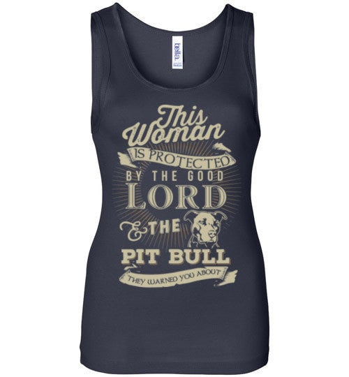 THIS WOMAN IS PROTECTED BY THE GOOD LORD