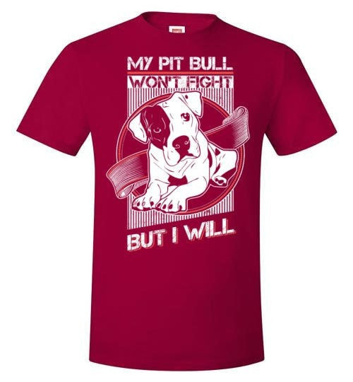 MY PIT BULL WON'T FIGHT