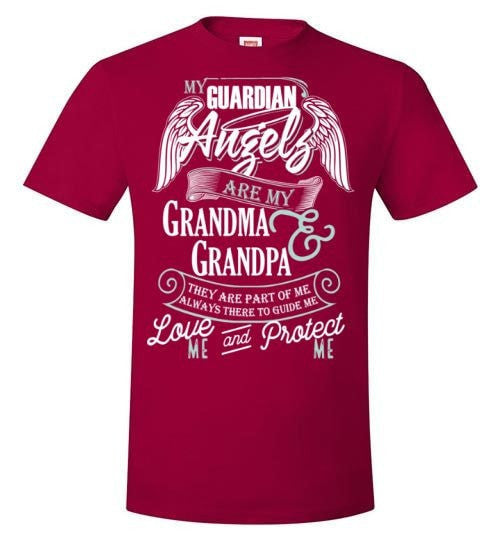 MY GUARDIAN ANGELS ARE MY GRANDMA & GRANDPA