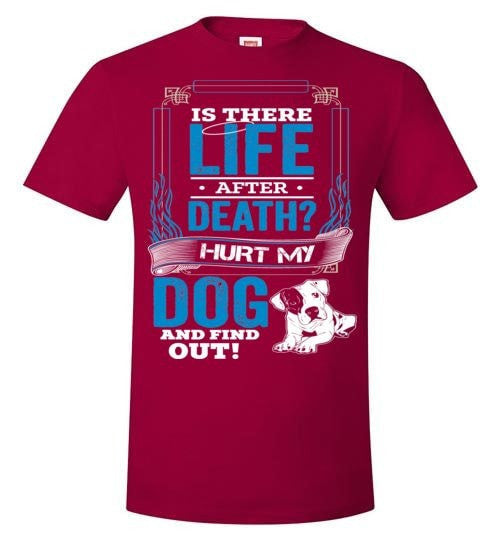 IS THERE LIFE AFTER DEATH? HURT MY DOG AND FIND OUT!