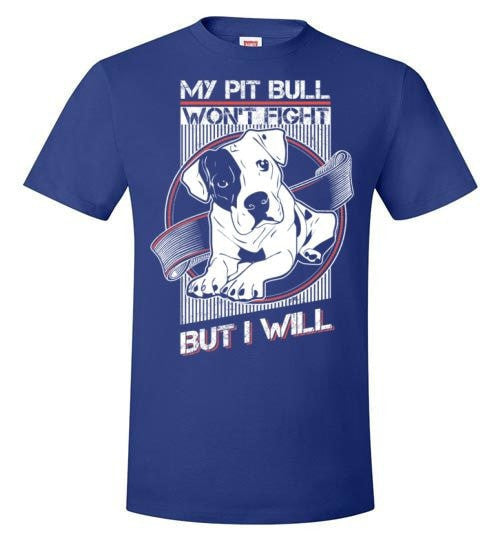 MY PIT BULL WON'T FIGHT
