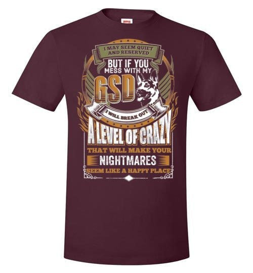 DON'T MESS WITH MY GERMAN SHEPHERD