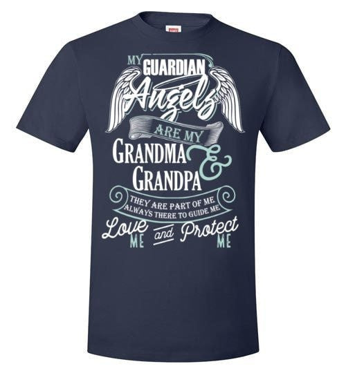 MY GUARDIAN ANGELS ARE MY GRANDMA & GRANDPA