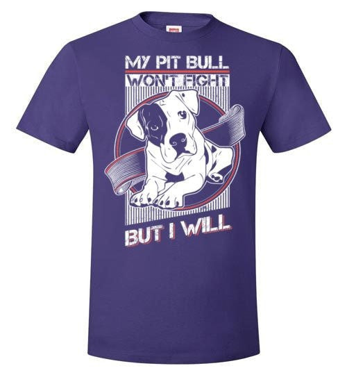 MY PIT BULL WON'T FIGHT