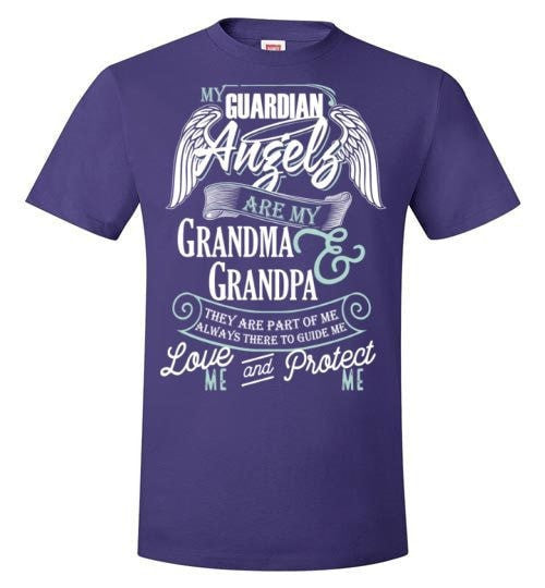 MY GUARDIAN ANGELS ARE MY GRANDMA & GRANDPA