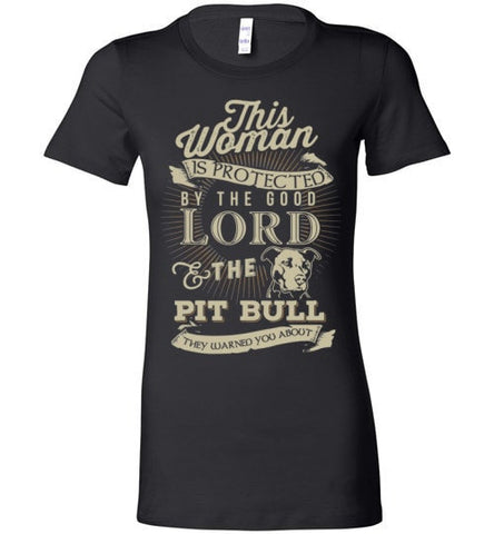 THIS WOMAN IS PROTECTED BY THE GOOD LORD