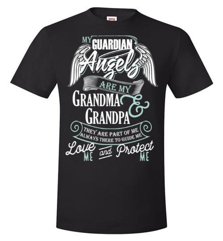 MY GUARDIAN ANGELS ARE MY GRANDMA & GRANDPA